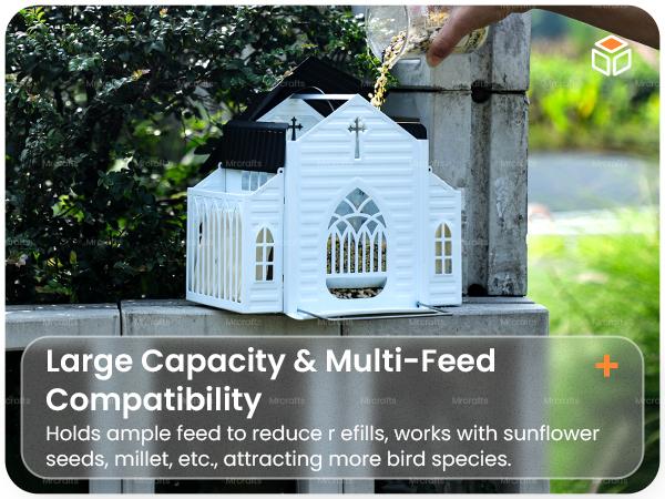 FeatherLuxe Solar Feeder