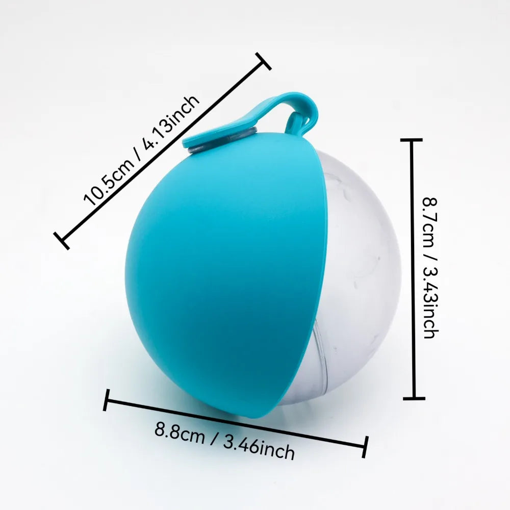 2-In-1 Dog Water Bottle with Bowl Leak Proof Portable Pet Travel Hydration Dispenser Lightweight Easy Carry Outdoor Water Cup