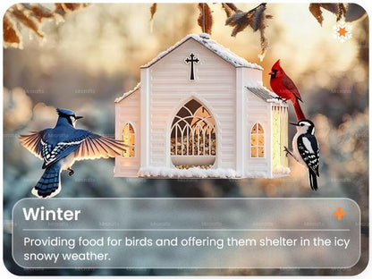 FeatherLuxe Solar Feeder