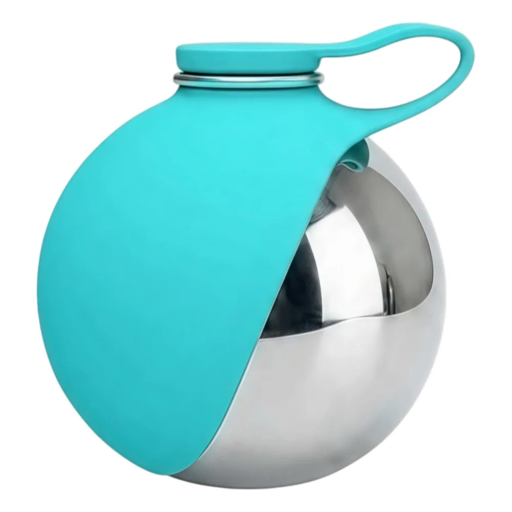2-In-1 Dog Water Bottle with Bowl Leak Proof Portable Pet Travel Hydration Dispenser Lightweight Easy Carry Outdoor Water Cup